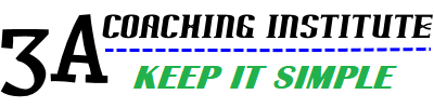 3A Coaching Institute Logo